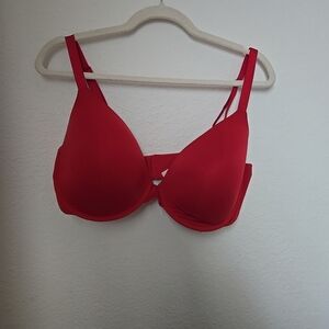 Victorias Secret Red Pushup Underwire Size 38ddd